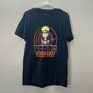 NARUTO Shippuden‎ Ichiraku Ramen Shop T-Shirt Men's Size M Anime Tee